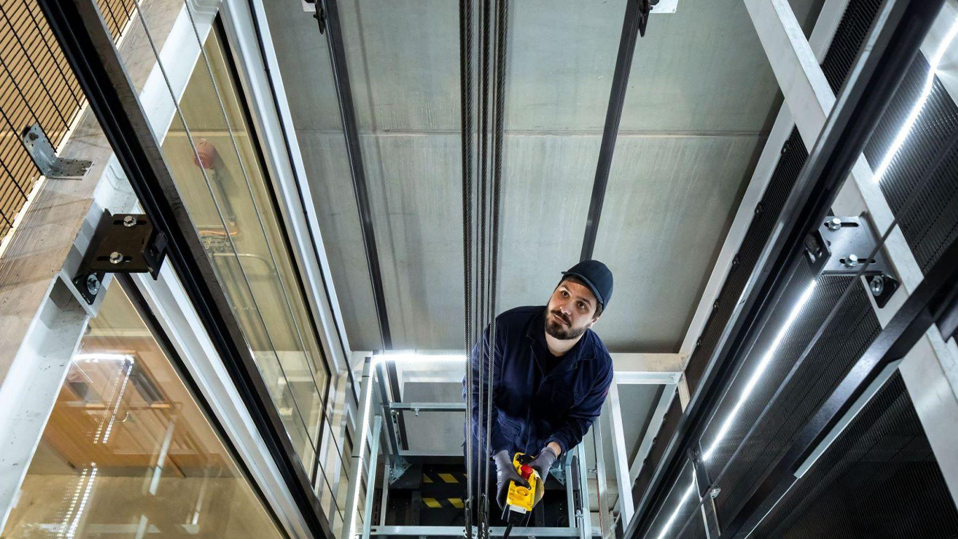 Installation d'ascenseurs